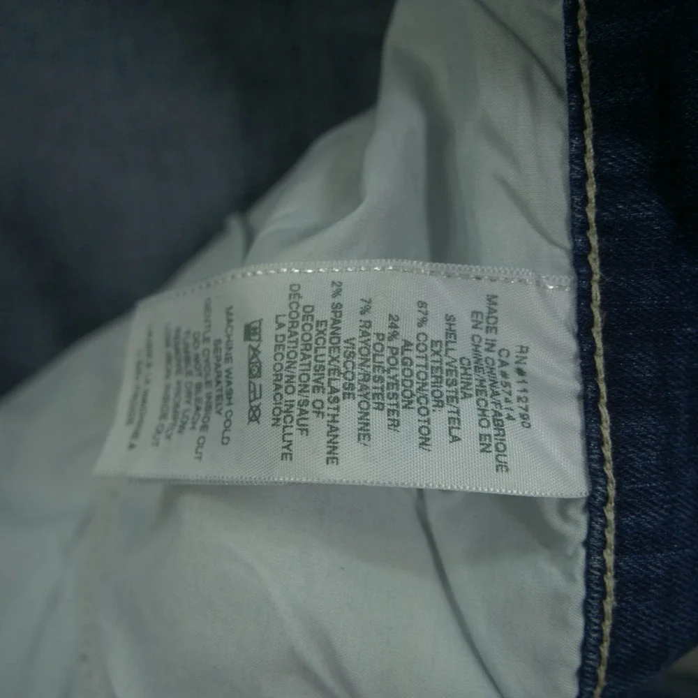 True Religion Jeans Mens 36 Blue Ricky Relax Slim Mid Rise Zip Fly